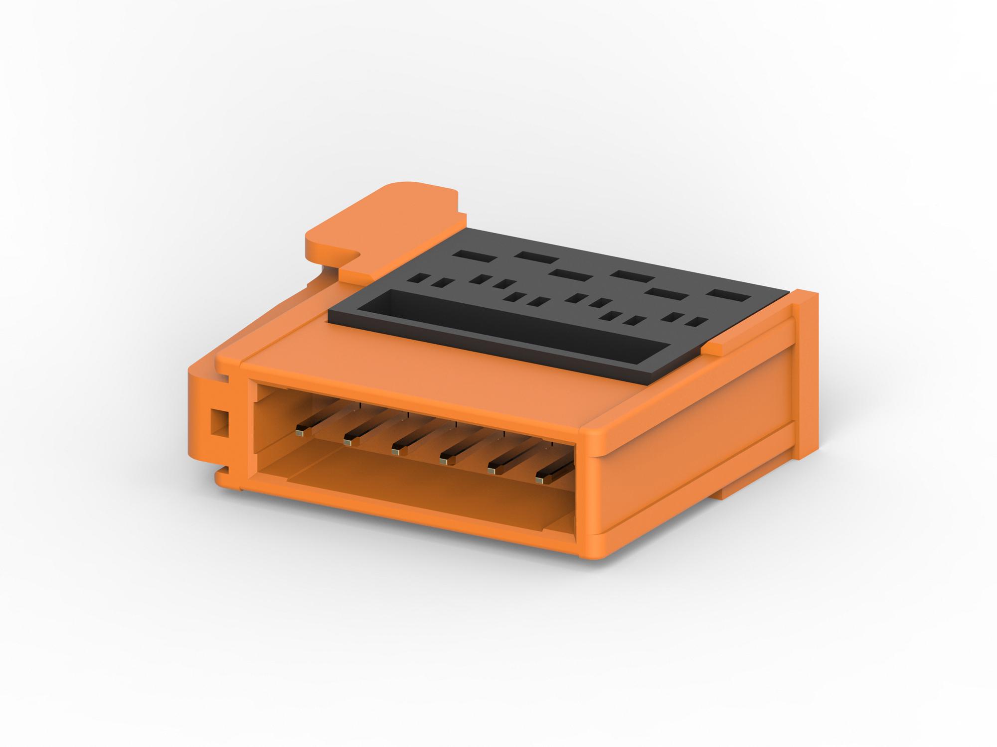 3-1473562-6 CONNECTOR, PLUG, 6POS, 2ROW, CRIMP TE CONNECTIVITY