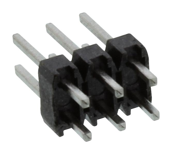 5-146254-3 CONNECTOR, HEADER, 6POS, 2ROWS, 2.54MM AMP - TE CONNECTIVITY
