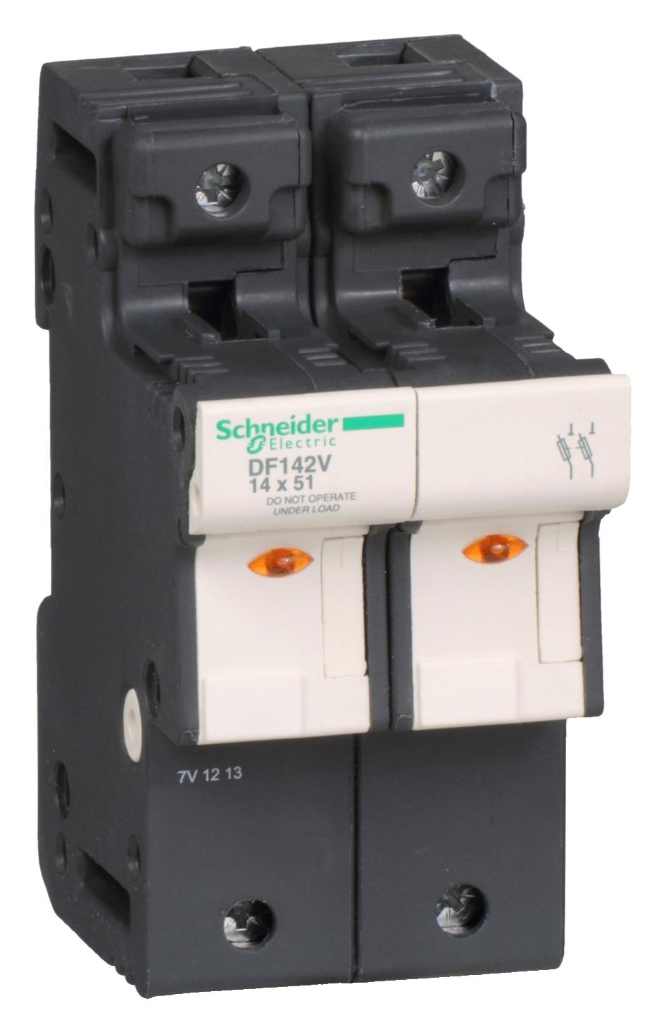 DF142V FUSE HOLDER 2P 50A FOR FUSE 14 X SCHNEIDER ELECTRIC