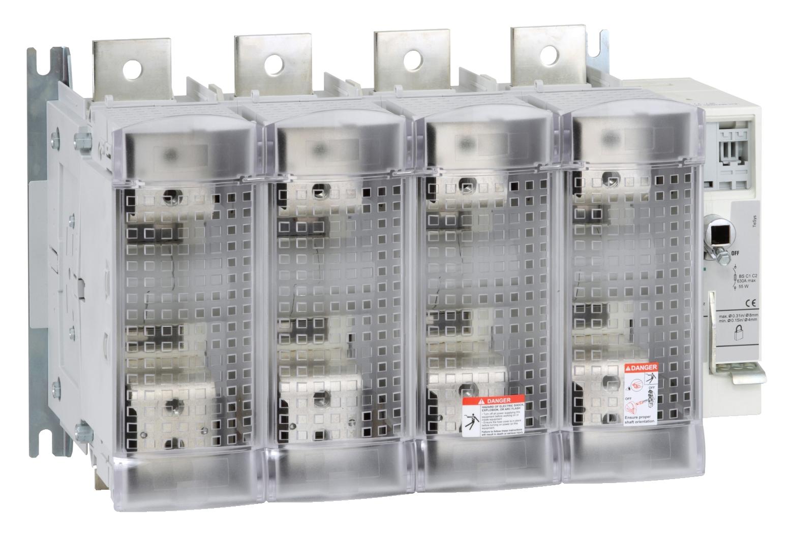 GS2SB4 FUSE DISCONNECT SW. 4X 630A C1-C2 SCHNEIDER ELECTRIC