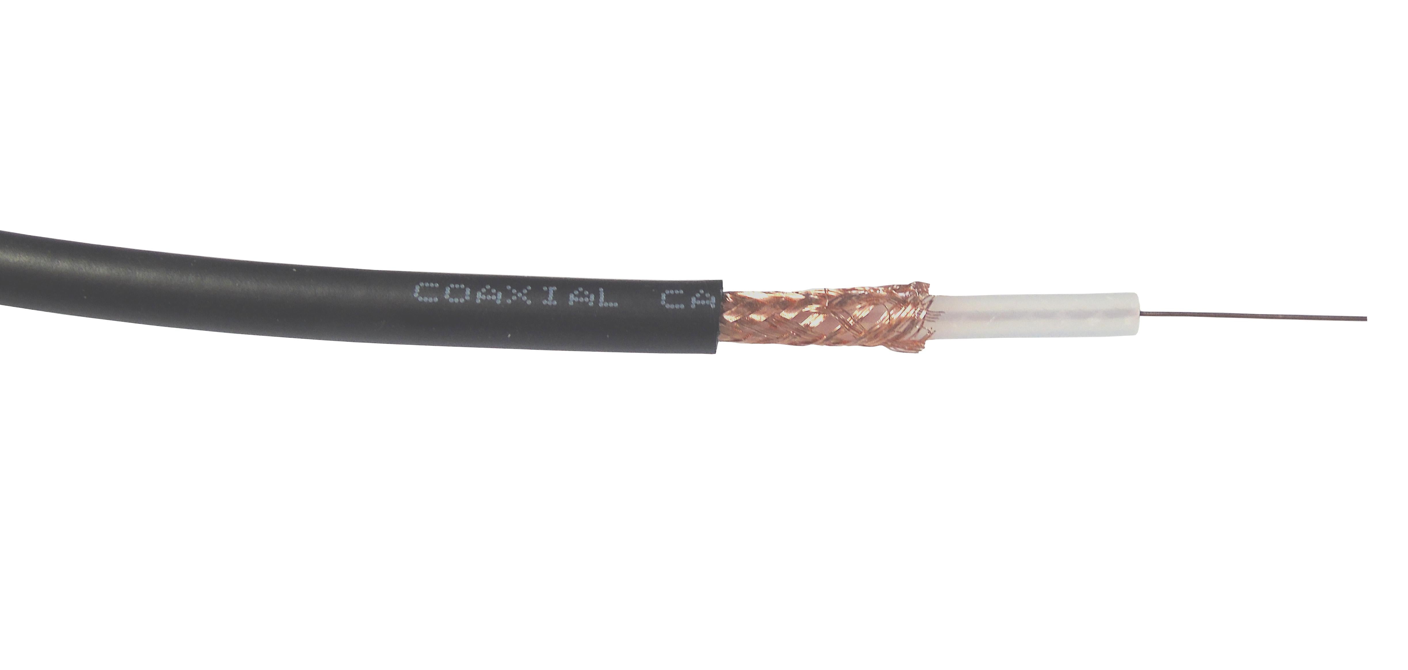 RG59 COAX CABLE, RG59, 75 OHM, PER M MULTICOMP PRO