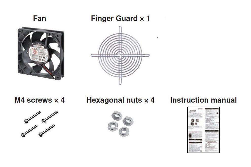 R89F-DS1238L-S1 AXIAL FAN, DC, 2.1M3/MIN, 2.64W, 32DB OMRON