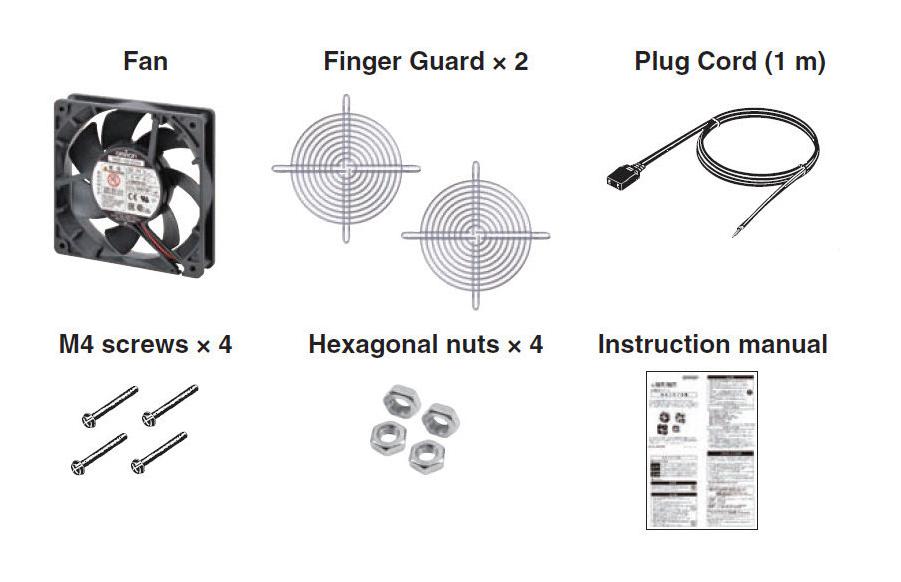 R89F-MS0938HP-S2 AXIAL FAN, AC, 1.5M3/MIN, 4.5W, 40DB OMRON