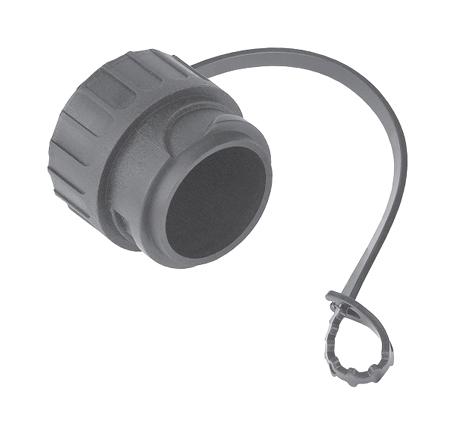 C016 00U000 001 1 PROTECTIVE COVER, PLUG, NYLON, SIZE 1 AMPHENOL SINE/TUCHEL