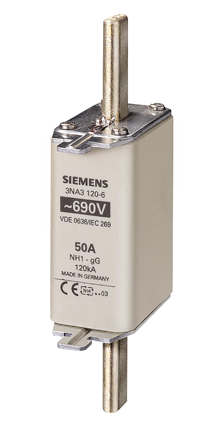 3NA3136-6 HRC FUSE, 160A, 690VAC/440VDC, BLADE TAG SIEMENS