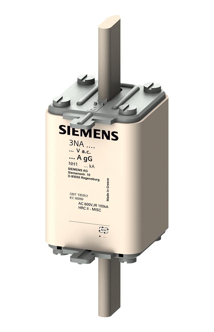 3NA3144 HRC FUSE, 250A, 500VAC/440VDC, BLADE TAG SIEMENS