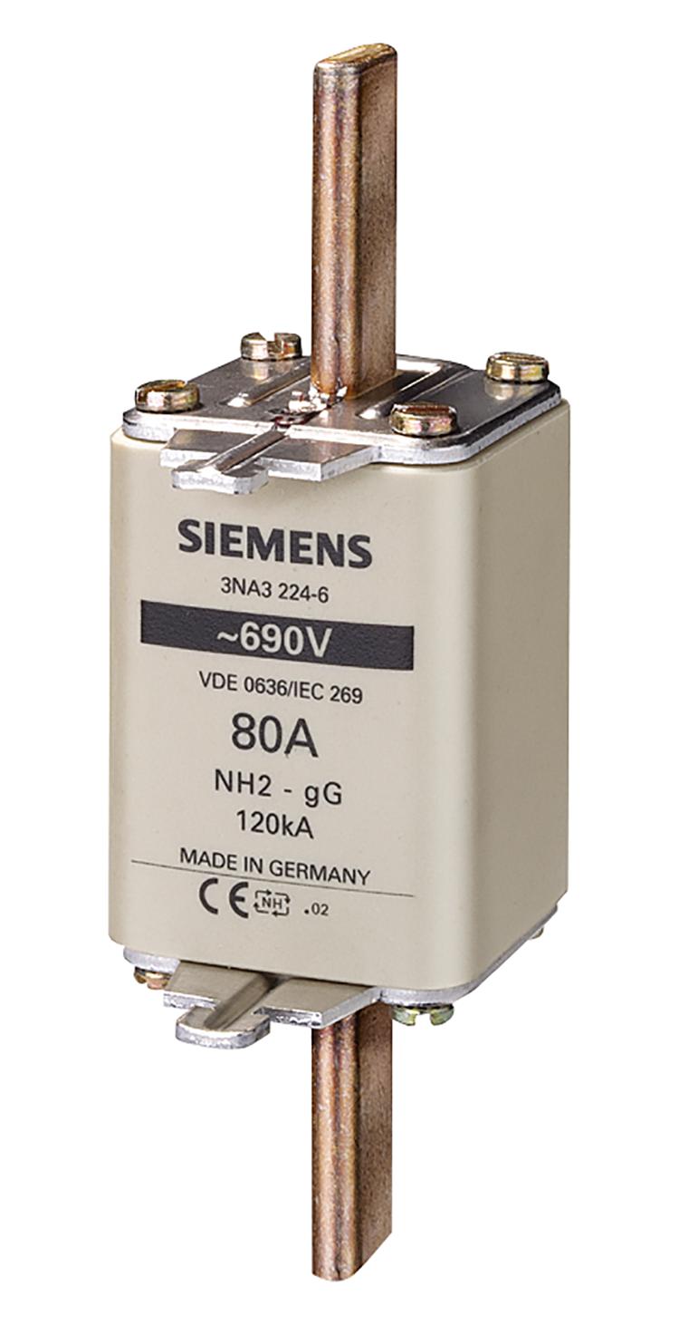 3NA3240-6 HRC FUSE, 200A, 690VAC/440VDC, BLADE TAG SIEMENS