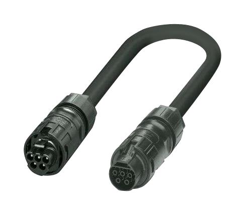 PRC 5-CA-MF-H07-4-20,0 CABLE ASSY, 5POS CIR PLUG-CIR RCPT, 20M PHOENIX CONTACT