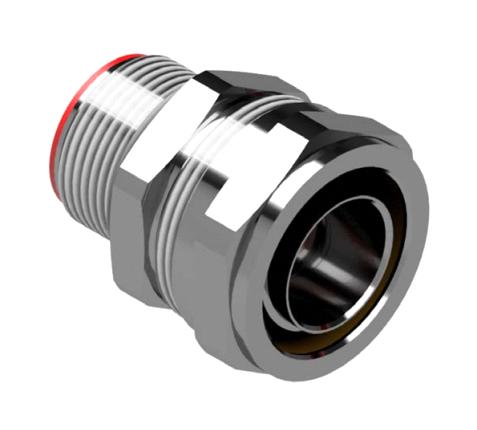 EXQA0505 CONDUIT CONN, NPT STRAIGHT, BRASS, 25MM ABB - KOPEX