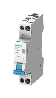 5SY1704-2 THERMAL MAG CKT BREAKER, 1P, 4A, 230VAC SIEMENS