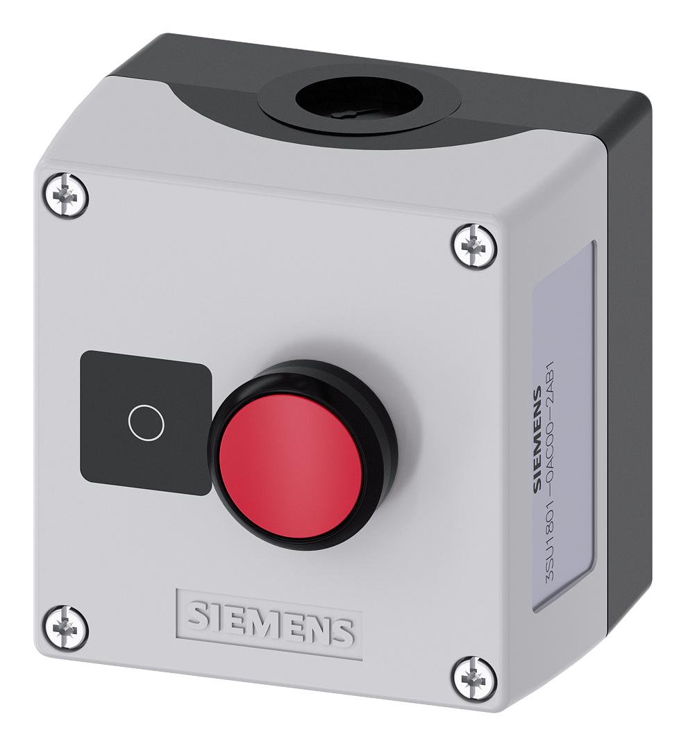 3SU1801-0AC00-2AB1 SW CONTROL STATION, SPST-NC, 1 POS SIEMENS