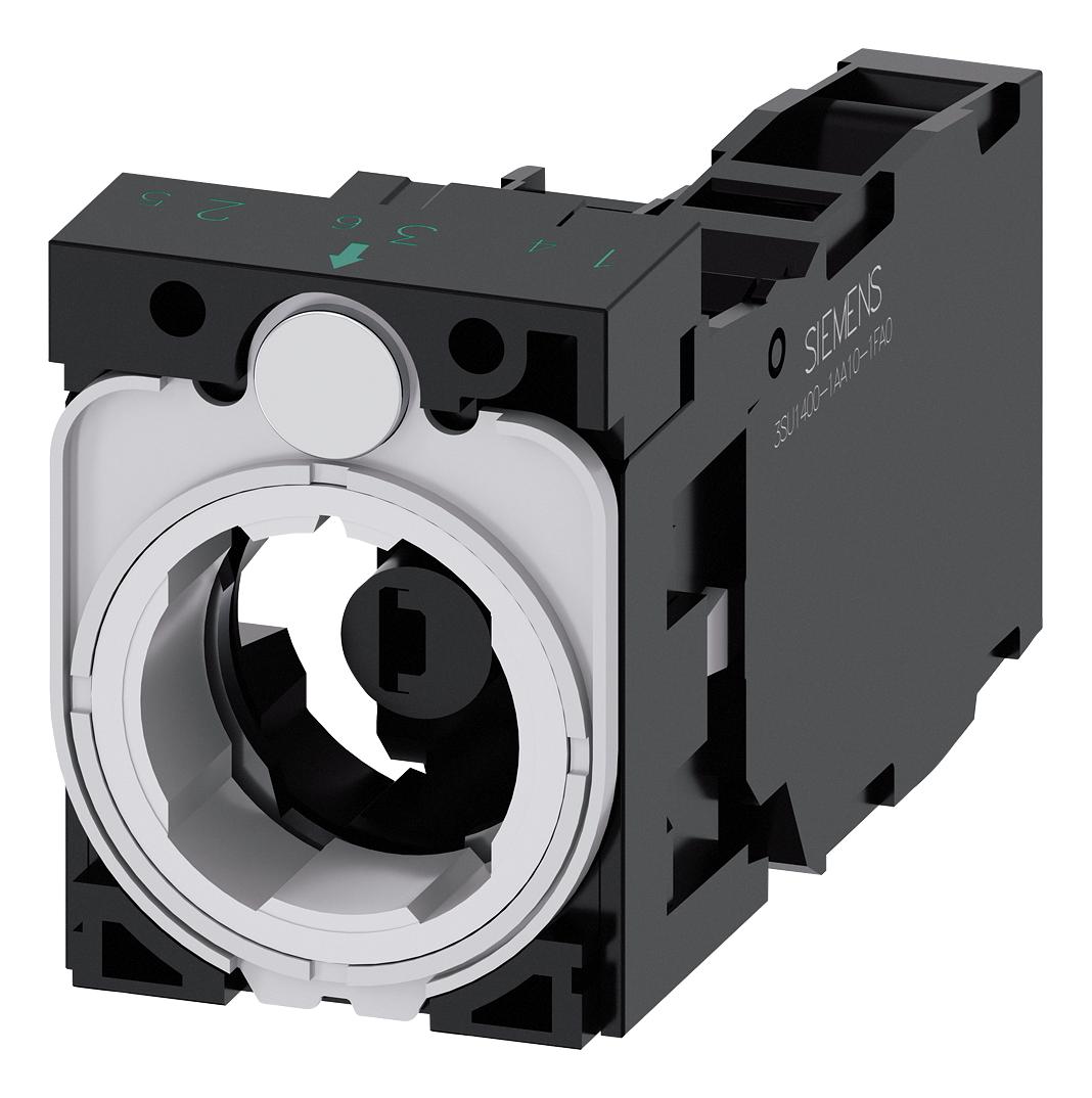 3SU1501-1AG50-1FA0 HOLDER, 3-WAY, PB SWITCH/INDICATOR LIGHT SIEMENS