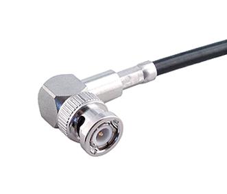 16_BNC-50-3-13/133_NE RF COAX CONN, BNC R/A PLUG, 50 OHM/CABLE HUBER+SUHNER