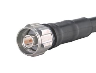 11_N-50-10-5/103_UV RF COAX CONN, N PLUG, 50 OHM, CABLE HUBER+SUHNER
