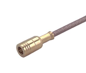 11_SMB-50-1-40/111_NE RF COAX CONN, SMB PLUG, 50 OHM, CABLE HUBER+SUHNER