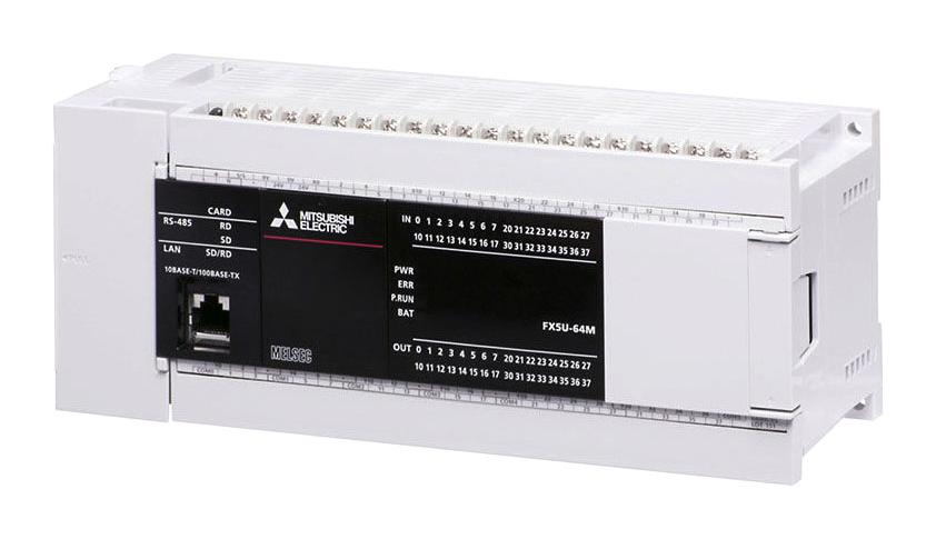 FX5U-64MR-ES PROCESS CONTROLLER, 64I/O, 40W, 240VAC MITSUBISHI