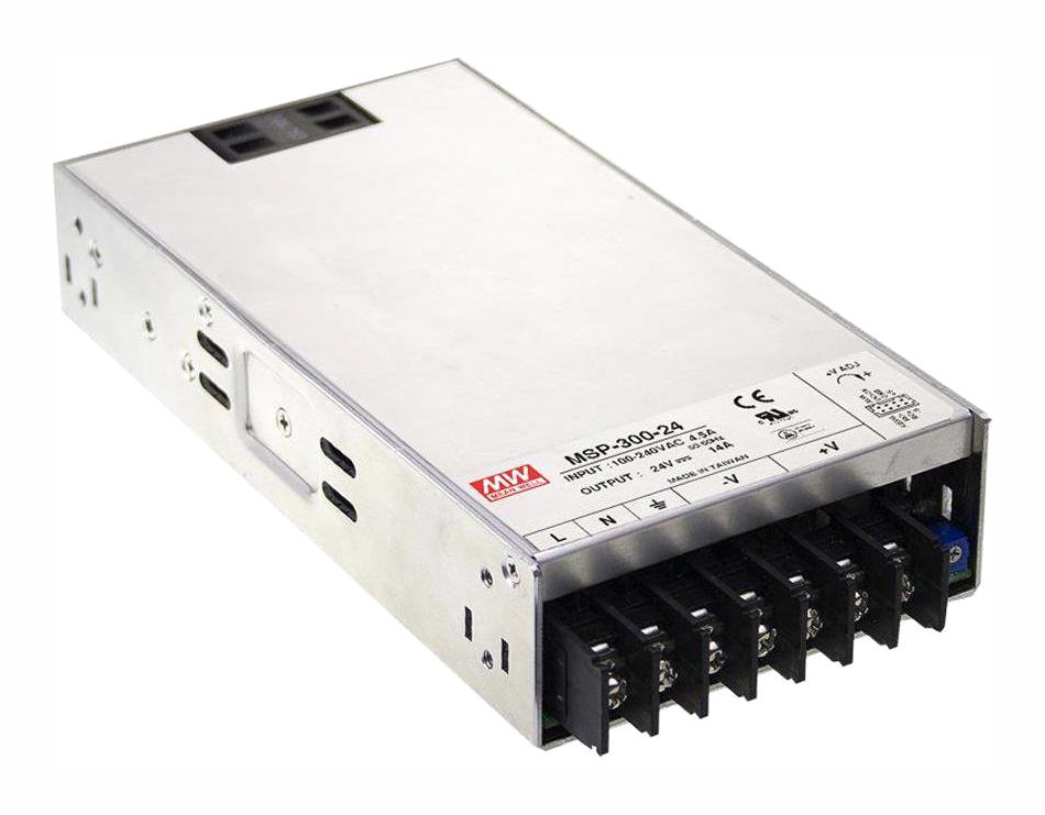 MSP-300-36 POWER SUPPLY, AC-DC, 36V, 9A MEAN WELL