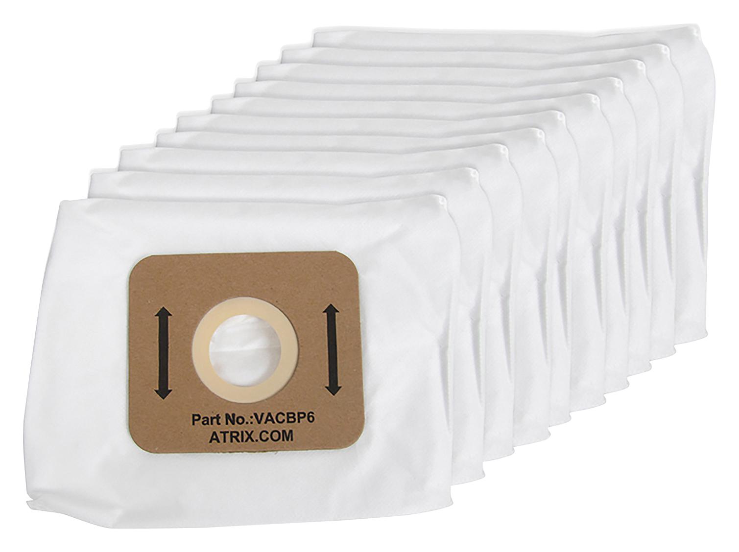 VACBP6-10P HEPA VACUUM BAG, 10PACK ATRIX INTERNATIONAL