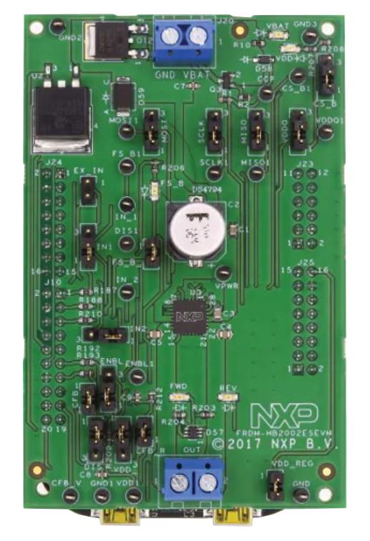 FRDM-HB2002ESEVM EVAL BOARD, DC BRUSHED MOTOR NXP