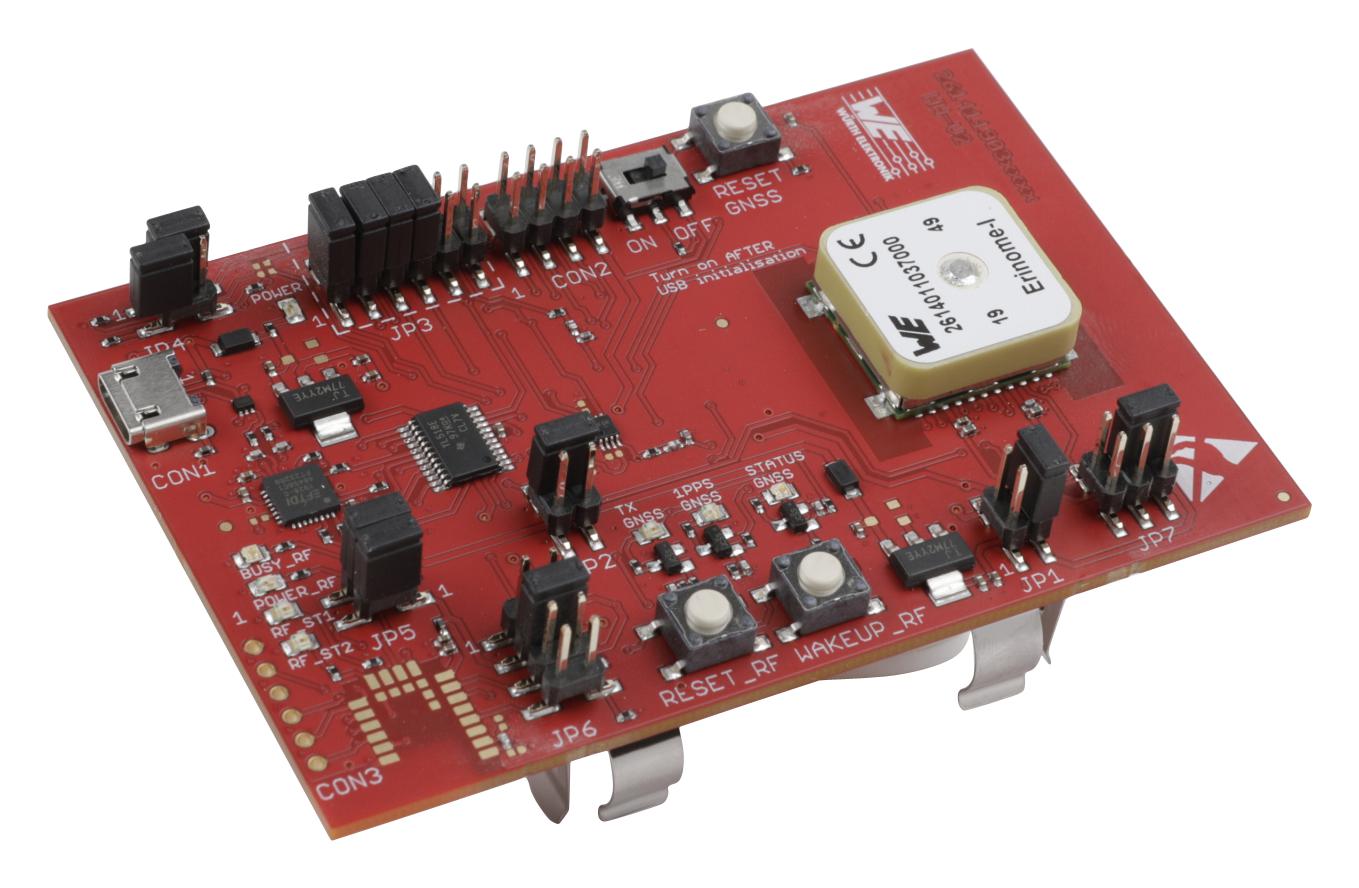 2614019037001 EVAL KIT, GPS, GALILEO, BEIDOU & GLONASS WURTH ELEKTRONIK