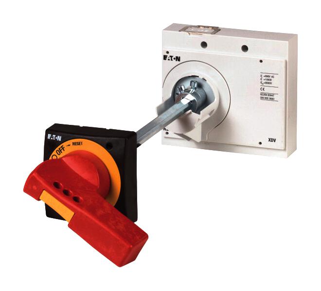NZM3-XTVDVR HANDLE KIT, RED/YELLOW+INTERLOCK EATON MOELLER