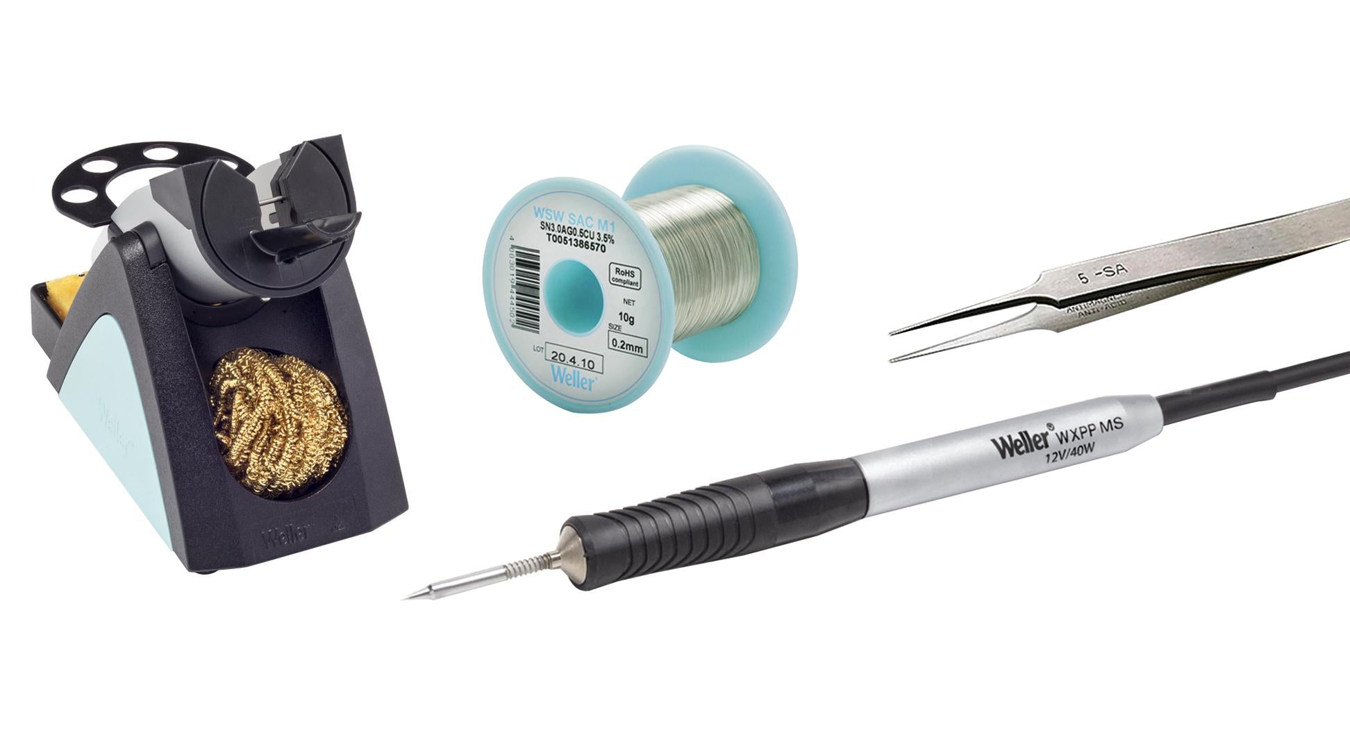 WXPP MS PROMO SOLDERING IRON SET, 150W, 24V, 450 DEGC WELLER