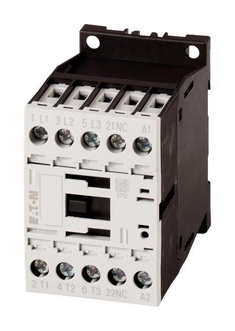 DILM9-01(24V50/60HZ) CONTACTOR, 3-POLE+1N/C, 4KW EATON MOELLER