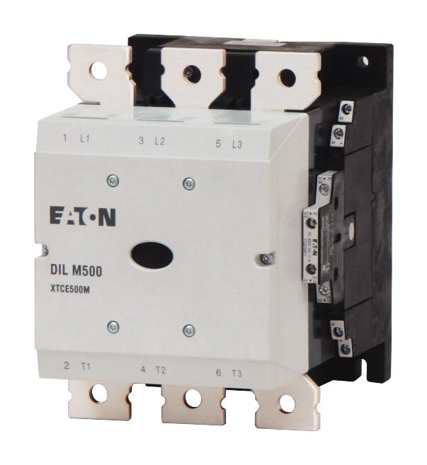 DILM500/22(RA110) CONTACTOR, 3-P+2N/O 2N/C, 250KW EATON MOELLER