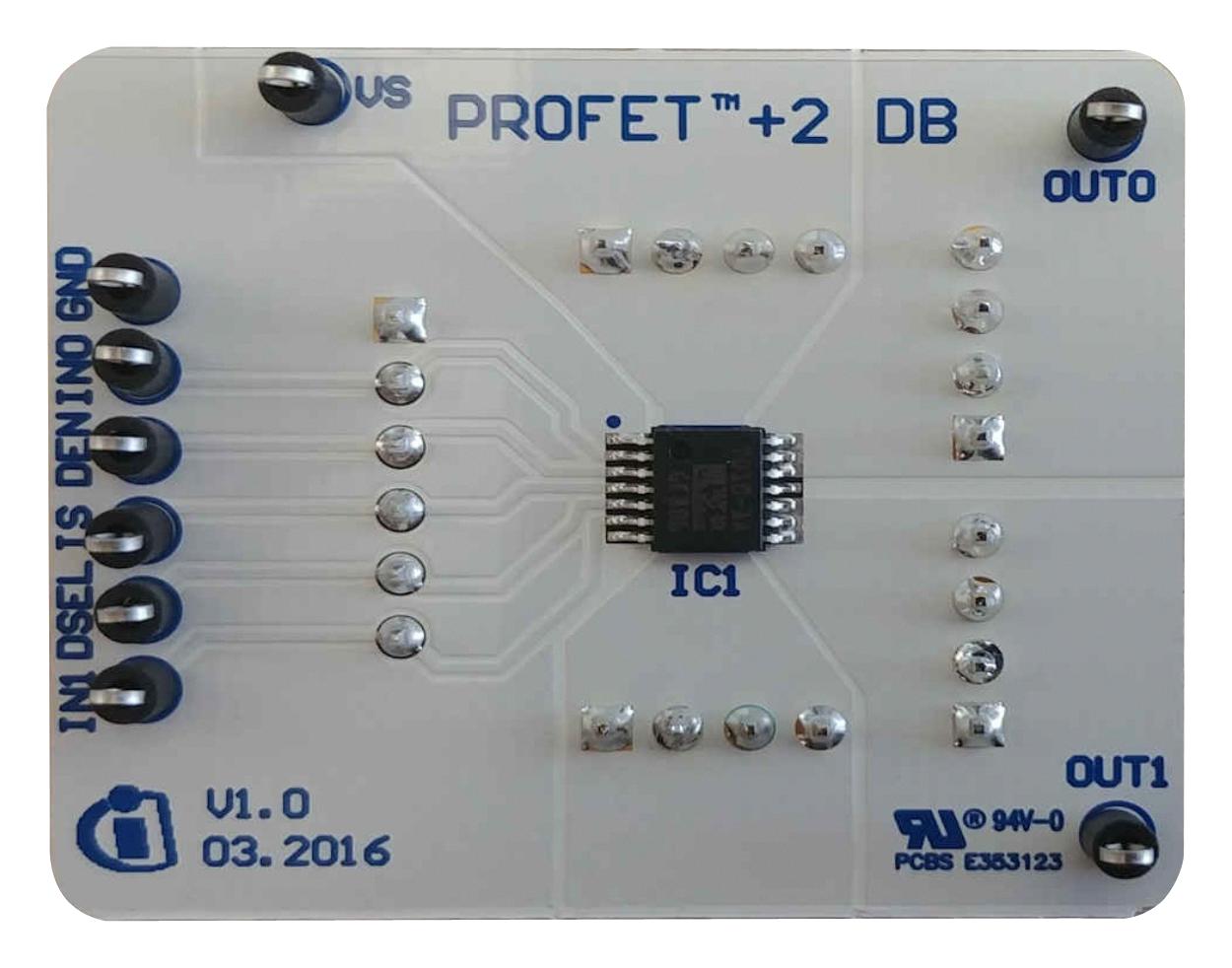 BTS70401EPADAUGHBRDTOBO1 DAUGHTER BOARD, PROFET+2 12V MOTHERBOARD INFINEON