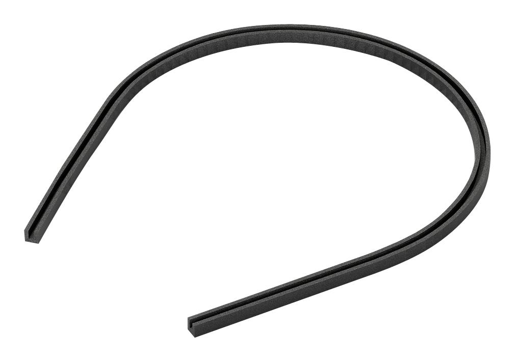 38401501 EMI SHIELDING GASKET, 1M X 2.54MM WURTH ELEKTRONIK