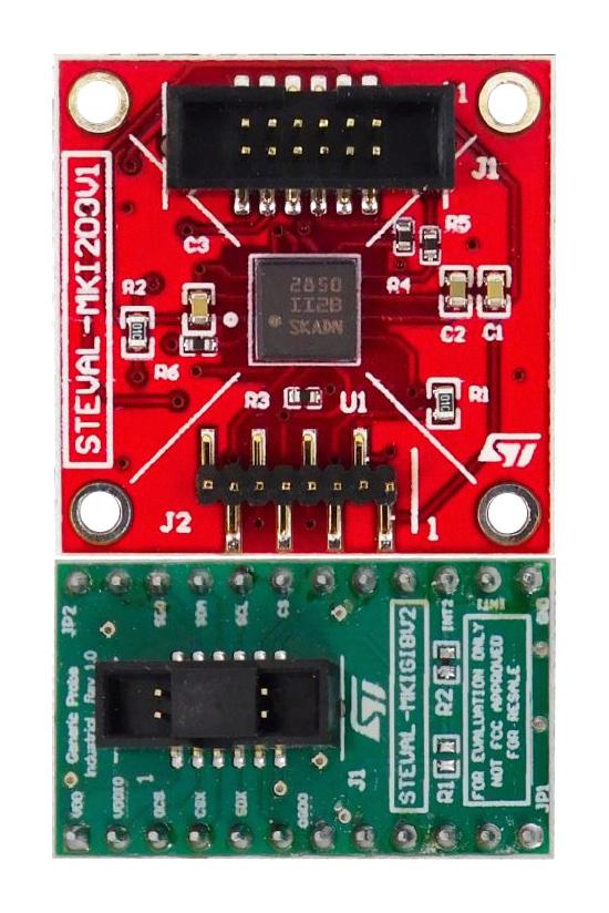 STEVAL-MKI209V1K EVAL BOARD, DUAL-AXIS INCLINOMETER STMICROELECTRONICS