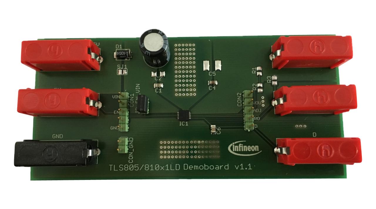 TLS810D1LDV33BOARDTOBO1 DEMO BOARD, LOW DROPOUT LINEAR REGULATOR INFINEON