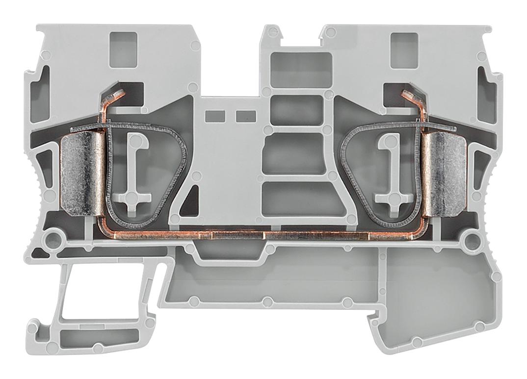 8WH2000-0AJ00 DINRAIL TERMINAL BLOCK, 2WAY, 6AWG, GRY SIEMENS