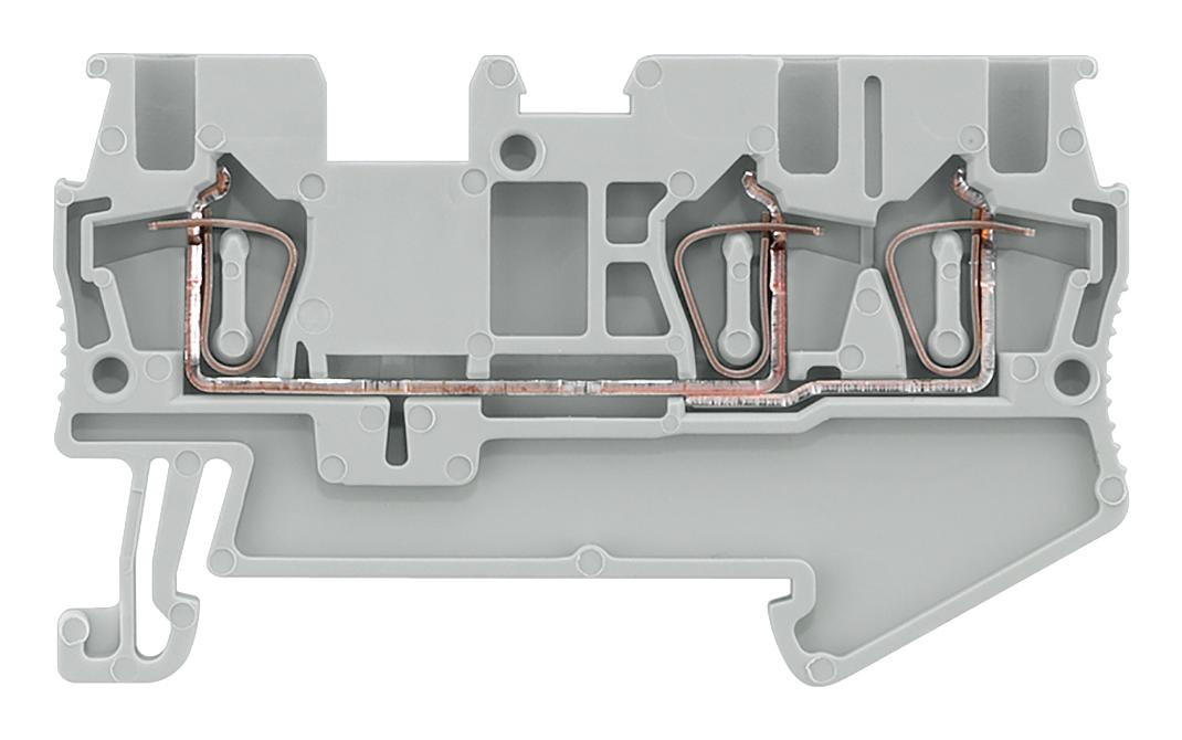 8WH2003-0AE00 DINRAIL TERMINAL BLOCK, 3WAY, 16AWG, GRY SIEMENS