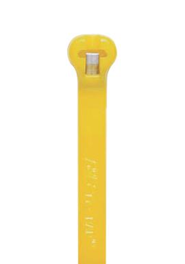 7TAG009160R0027 CABLE TIE, 284MM, PA66, YELLOW ABB