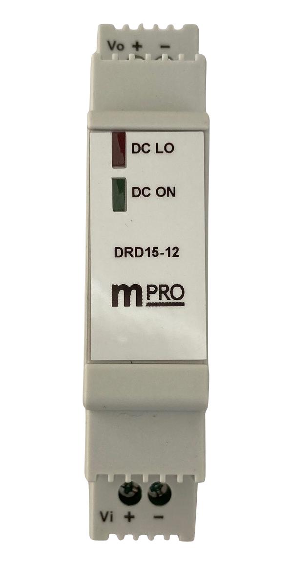 MP-DRD15-12 DC-DC CONVERTER, 12V, 1.25A MULTICOMP PRO