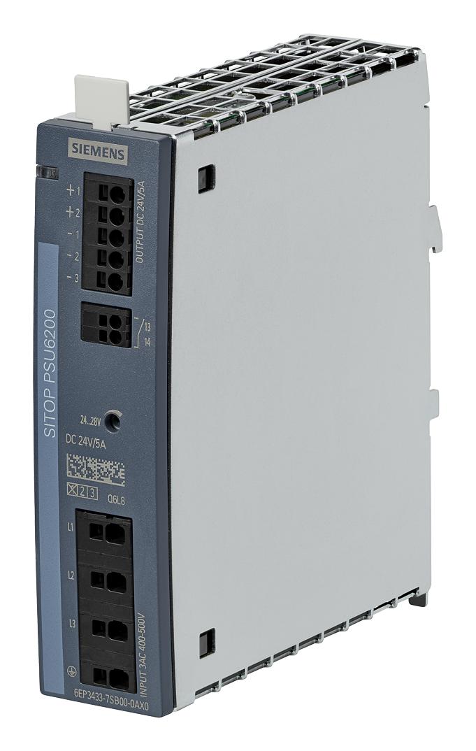 6EP3433-7SB00-0AX0 POWER SUPPLY, AC-DC, 24V, 5A SIEMENS