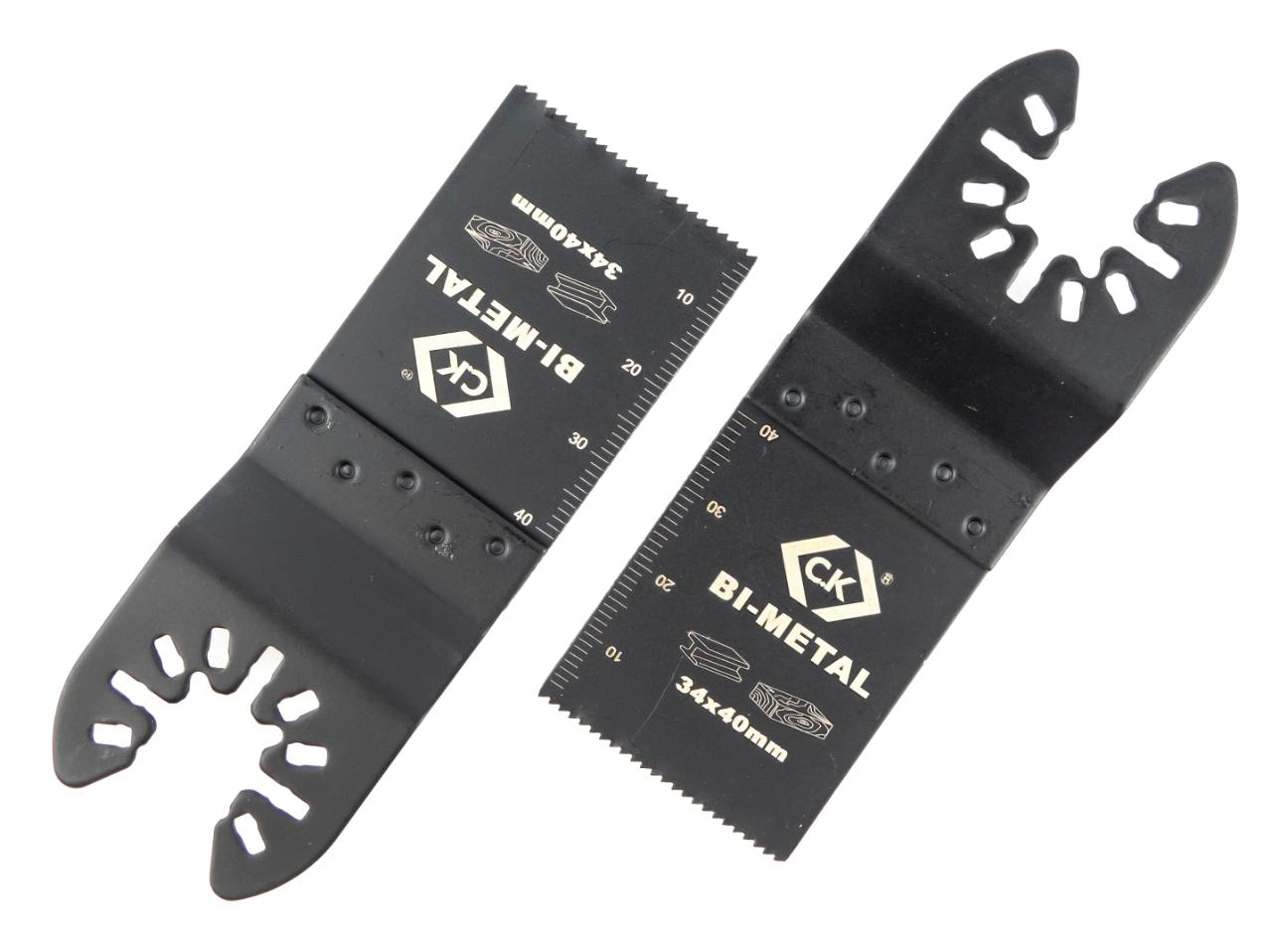 T0875 MULTITOOL BLADE SET, 2PC CK TOOLS