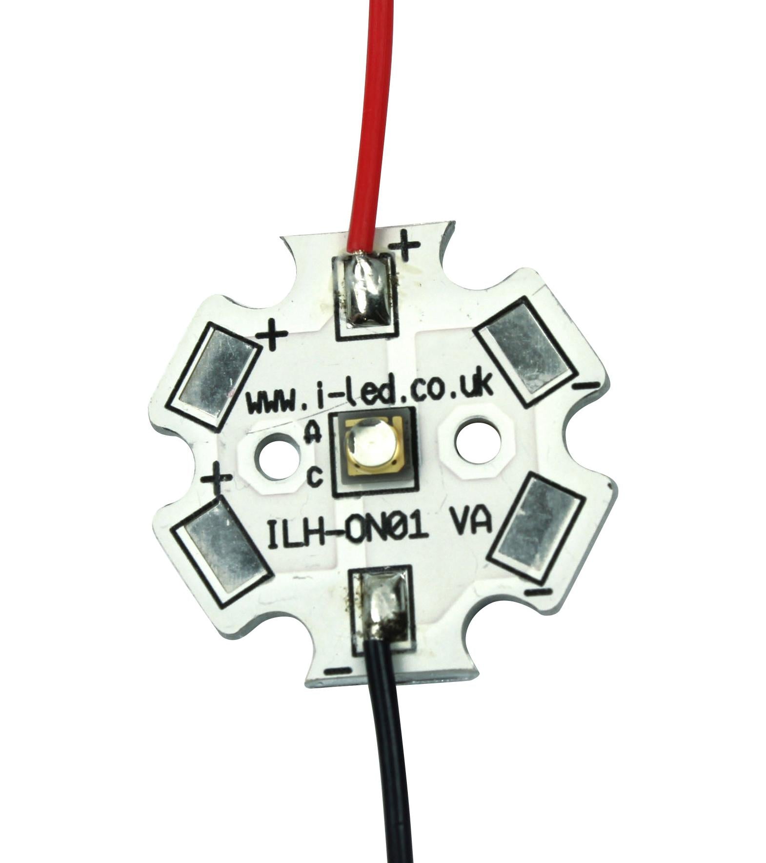 ILH-ON01-DEBL-SC211-WIR200. LED MODULE, DEEP BLUE, 455NM, 1.09W INTELLIGENT LED SOLUTIONS
