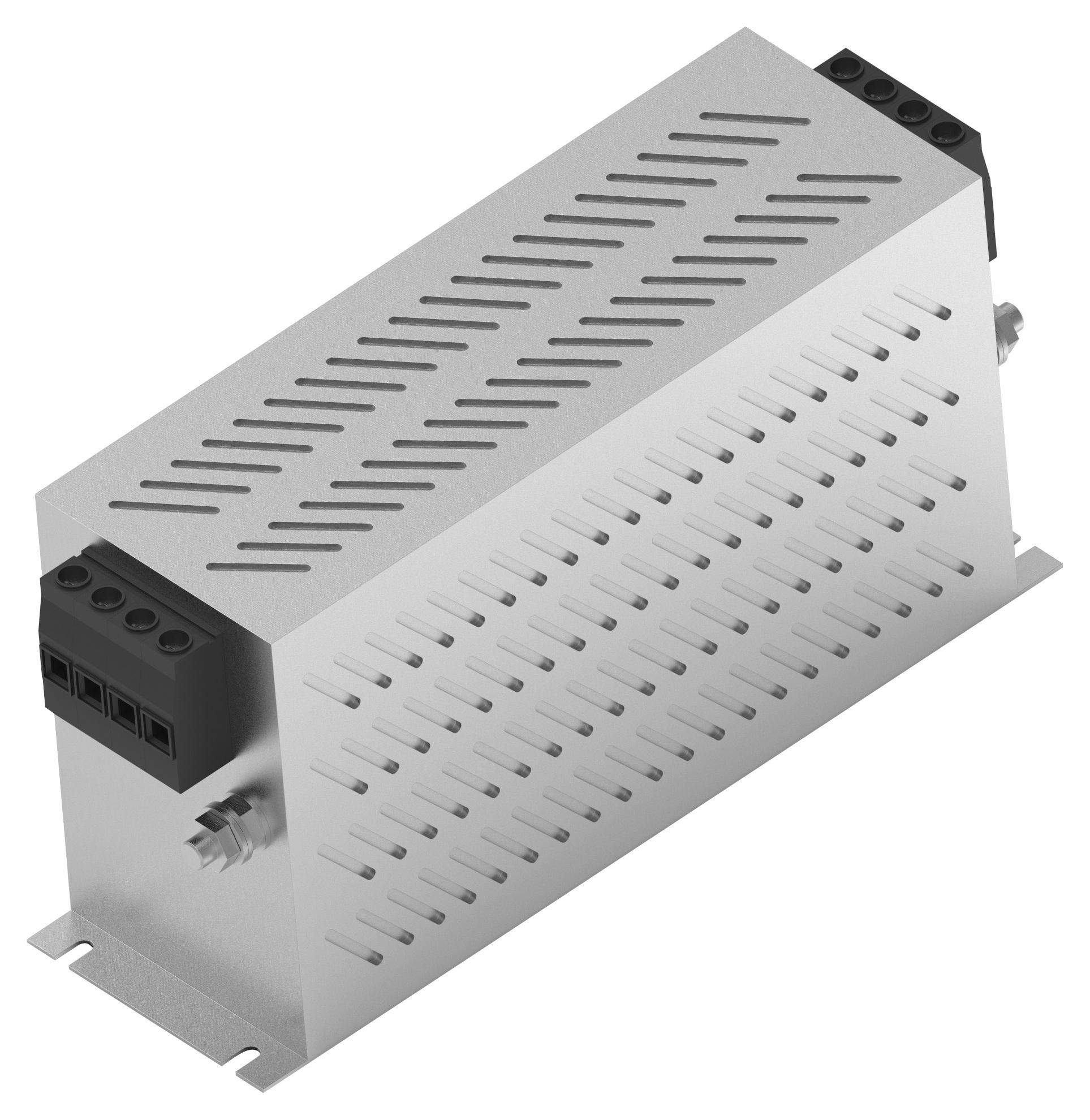 75KEPS10BBSW POWER LINE FILTER, 3 PHASE, 75A, 520VAC CORCOM - TE CONNECTIVITY