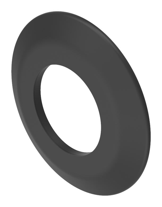 56-1000 FRONT BEZEL, 87MM, PLASTIC, BLACK EAO