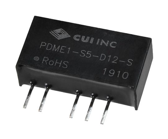 PDME1-S5-D15-S DC-DC CONVERTER, 2 O/P, 1W CUI