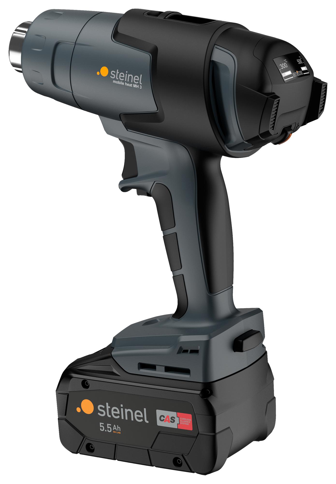 MH3 UK CORDLESS HOT AIR TOOL, 500DEG C, 18V, UK STEINEL