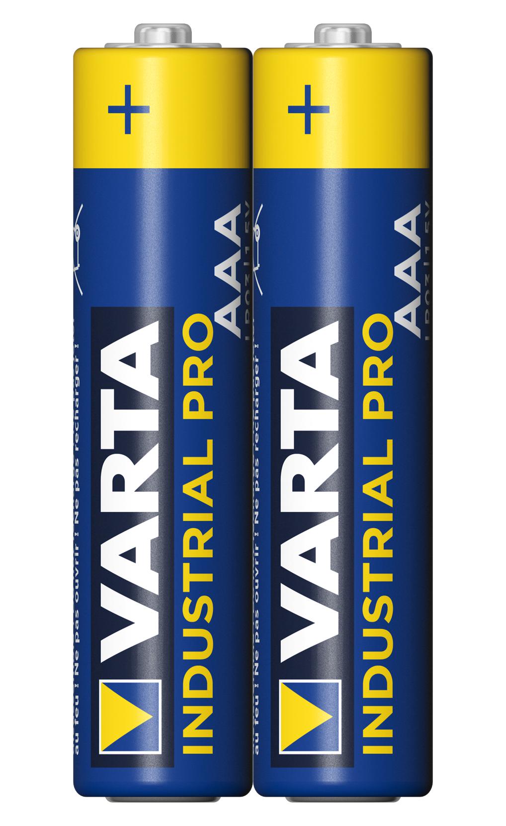 4003211302 ALKALINE, 1.5V, 1.25AH, AAA, PK2 VARTA