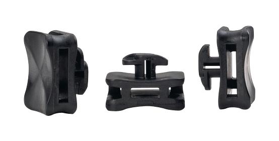 151-03249 CABLE TIE MOUNT, PA66, 22.5MM, BLACK HELLERMANNTYTON