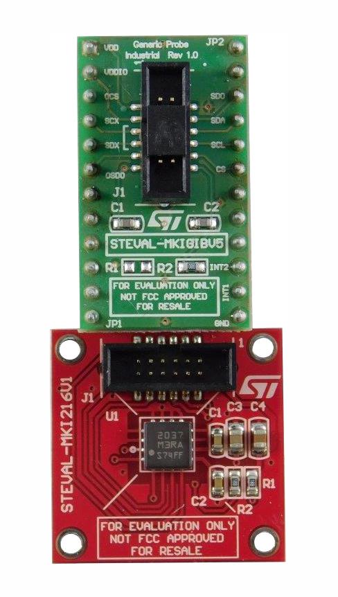 STEVAL-MKI216V1K DIGITAL INCLINOMETER KIT, ACCELEROMETER STMICROELECTRONICS