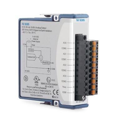 783733-01 CURRENT OUTPUT MODULE, 16BIT, 100KSPS NI