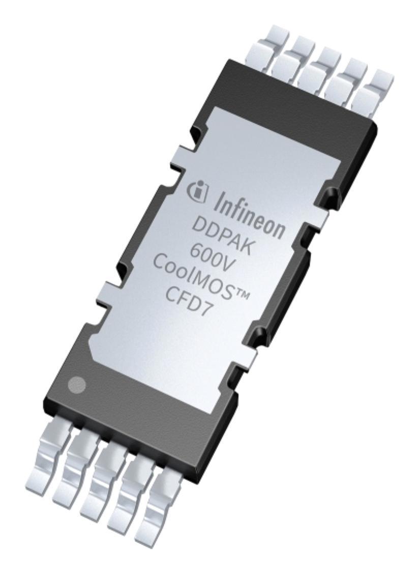 IPDD60R125CFD7XTMA1 MOSFET, N-CH, 600V, 27A, HDSOP INFINEON