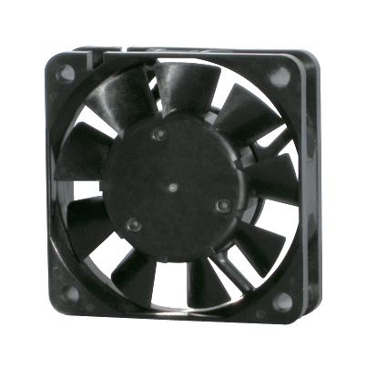 06015KA-12J-AA-00 AXIAL FAN, 60MM, 12VDC, 6.7CFM, 19DB NMB TECHNOLOGIES