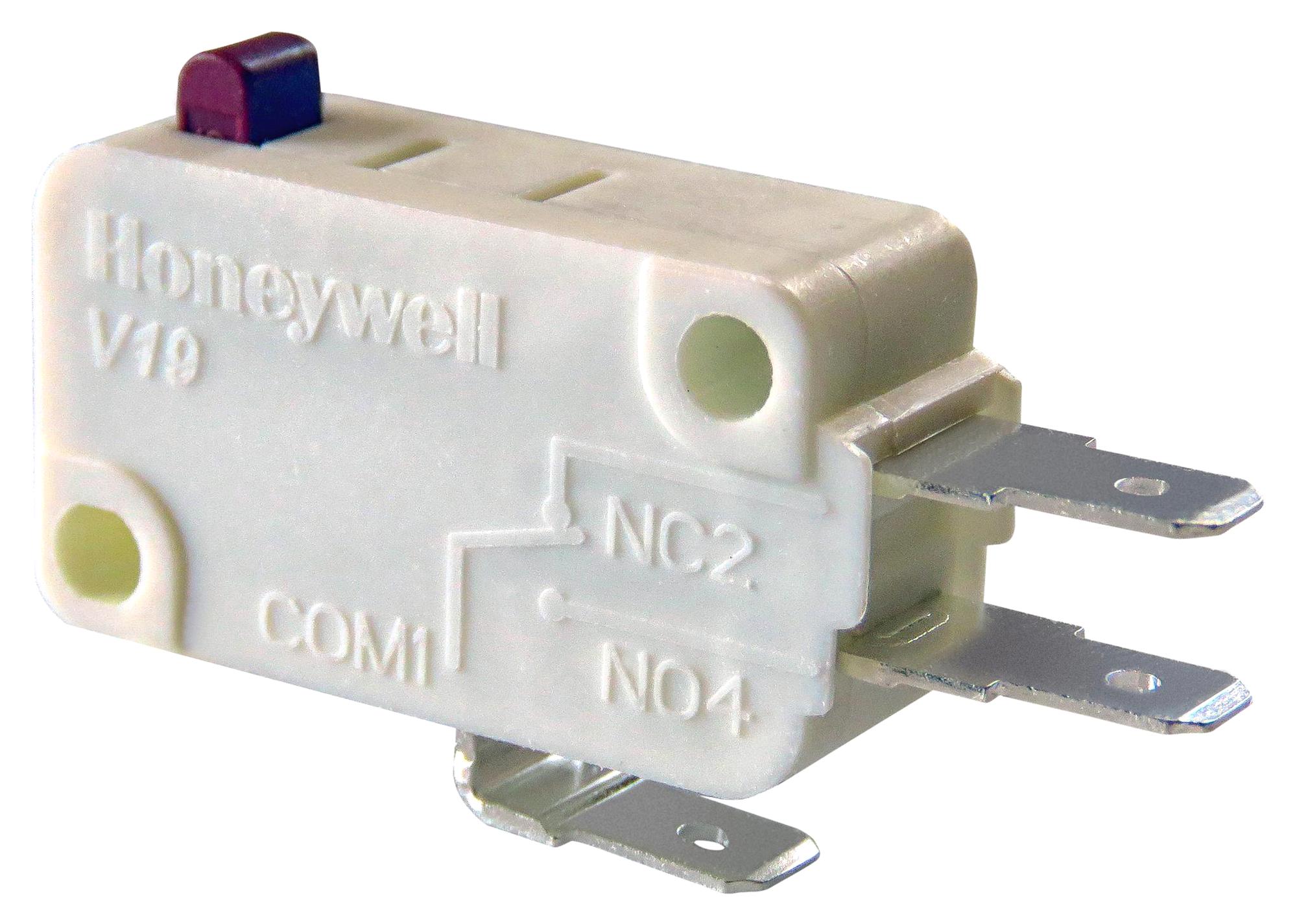 V19T16-EZ100 MICROSWITCH, SPDT, 16A, 125VAC, 100GF HONEYWELL
